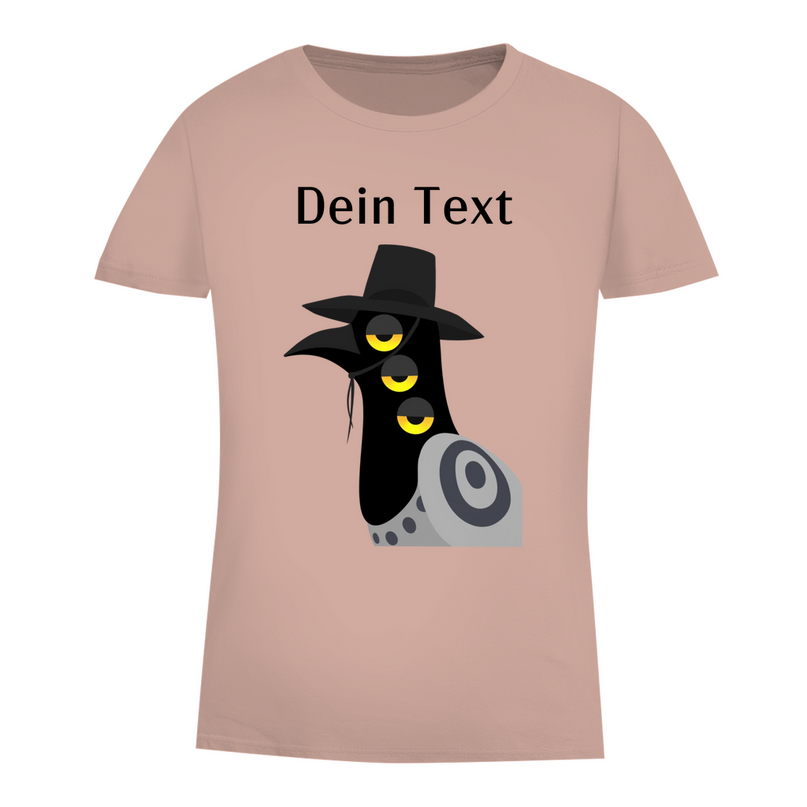 Damen Premium Bio T-Shirt - Dämonischer Vogel