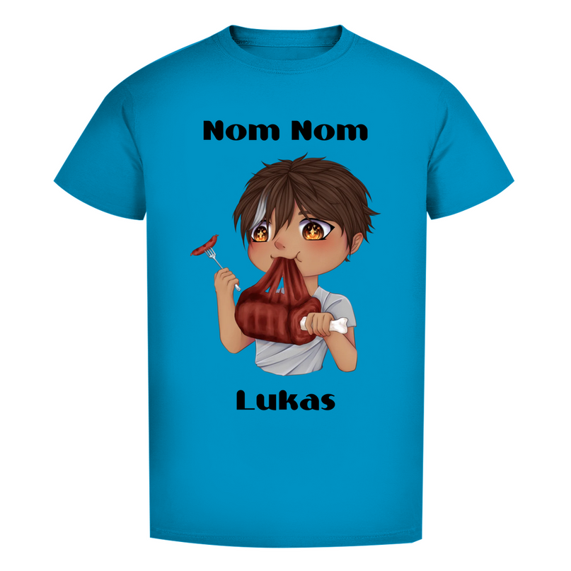 Herren Premium Bio T-Shirt - Mampf Chibi