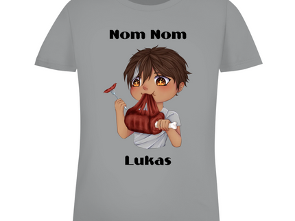 Damen Premium Bio T-Shirt - Mampf Chibi