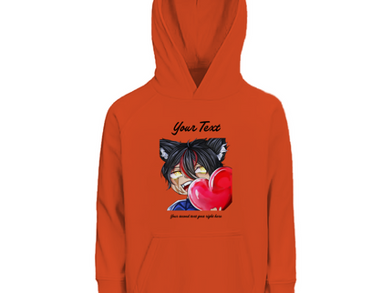 Kinder Premium Bio Hoodie - Chibi Herz