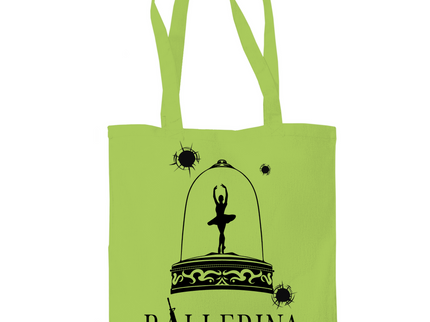 Tragetasche - Tänzerin im Kugelhagel