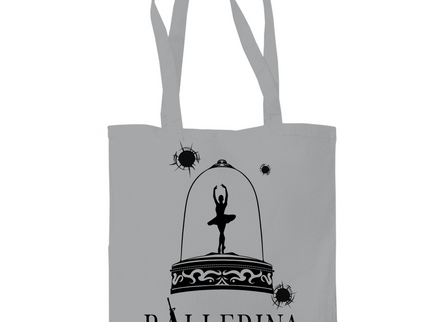 Tragetasche - Tänzerin im Kugelhagel