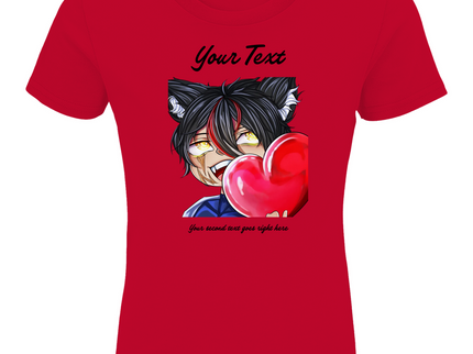 Kids Premium Bio T-Shirt Chibi Herz