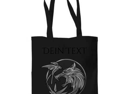 Tragetasche - Wolfsemblem