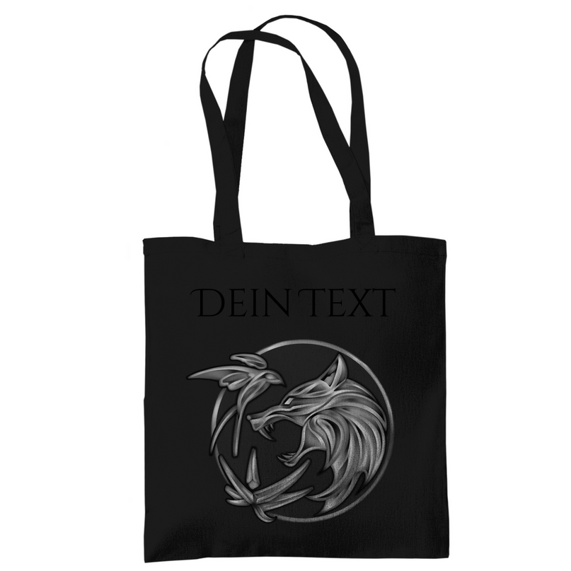 Tragetasche - Wolfsemblem
