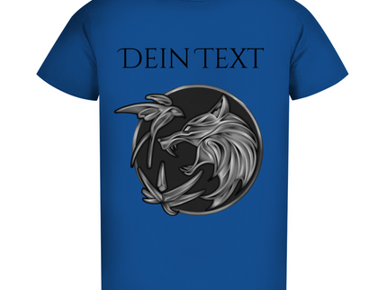 Herren Premium Bio T-Shirt - Wolfsemblem