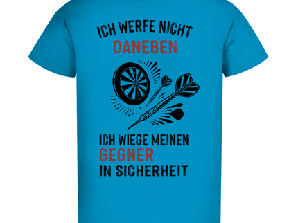 Herren Premium Bio T-Shirt – Ich werfe nicht daneben ...