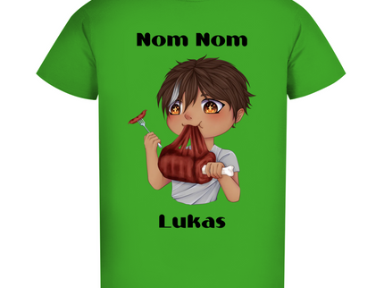 Herren Premium Bio T-Shirt - Mampf Chibi