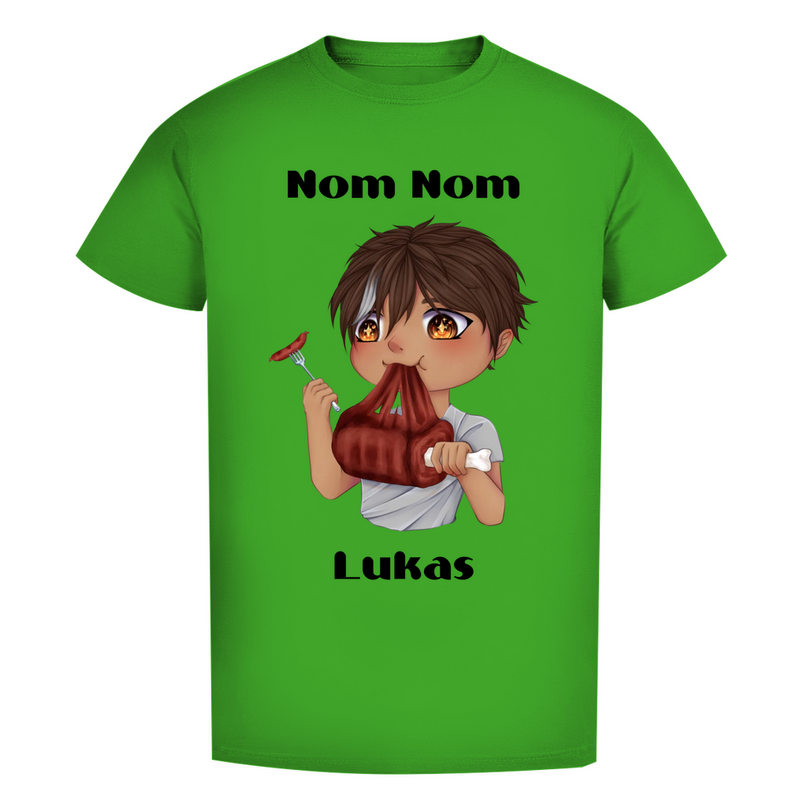 Herren Premium Bio T-Shirt - Mampf Chibi