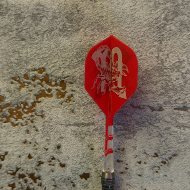 Cuesoul ROST T19 Rot/Transparent Standard - Dart Flights