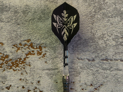 Cuesoul ROST T19 Schwarz/Transparent Standard - Dart Flights