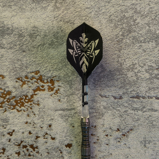 Cuesoul ROST T19 Schwarz/Transparent Standard - Dart Flights